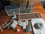 Samsung Dishwasher DW80R9950U Parts Lot Valves Control Board Baskets Etc. Fixed Price $34.50.