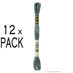 12X Dmc Embroidery Thread Mouline Special 117MC -501, 6 Stranded, 8M. Fixed Price $23.52.