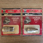2X Milton M-style Air Couplers S715 1/4" Npt Female & S716. Fixed Price $16.99.