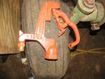 Woodford Yard Hydrant Freezeless Immediate Flowing Galvanized Steel Pipe Orange. Fixed Price $200.00.