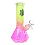 Seshgear Diamond Base Beaker Ombre Glass Water Pipe 7.75" 14MM F. Fixed Price $34.99.