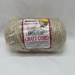 Pepperell-bonnie Macrame Craft Cord 6MMX100YD-PEARL (beige). Fixed Price $12.00.