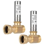 (2 Pack) Lidertik Water Hammer Arrestor Washing 2.8*1.2*4.2 Inch, Brass. Fixed Price $35.94.