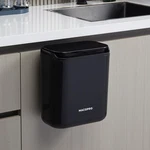Macopro Compost Bin Hanging Trash Can With Lid Under Sink 8L/2.64GAL, Black. Fixed Price $49.64.