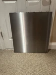 Oem Miele Front Door Panel Clean Steel Silver 6206261 6206262 6206263. Fixed Price $160.00.