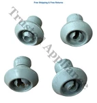 Set OF4 Oem Frigidaire Dishwasher Upperrack Wheel 5304535381 154494502. Fixed Price $26.07.