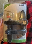 National Hardware Decorative Door Lever, Black (N349-381) Fs. Fixed Price $32.00.