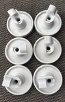 Maytag Dishwasher Lower Rack Roller Wheels Set Of (6) Grey WP99002780. Fixed Price $29.98.