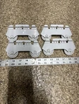 Whirlpool Dishwasher WDT710PAHZ0 Lower Rack Wheel (4) P/n WPW10082868 Oem. Fixed Price $15.99.