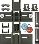 Upgraded W10350375 W10712395 Dishwasher Top Rack Adjuster Parts For Whirlpool Wd. Fixed Price $43.22.