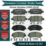 Bosch Oem Front & Rear Ceramic Brake Pads Kit For 2009-2018 Nissan Maxima. Fixed Price $105.98.