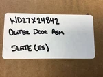 WD27X24842 Ge Dishwasher Front Door Panel Slate Fits GDF530 (free Shipping). Fixed Price $80.00.