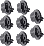 Maxdot 8 Pack 165314 Dishwasher Lower Rack Wheels, Bottom Picture Shown. Fixed Price $12.84.