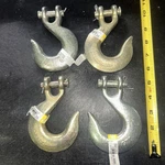 National Hardware N282-111 Clevis Slip Hook, 3/8 In. Tow Chain Lot Of 4. Fixed Price $40.00.