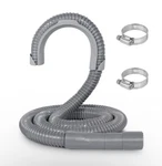 6 Ft Washing Machine Drain Hose, Universal Corrugated Discharge Replacem.... Fixed Price $21.00.
