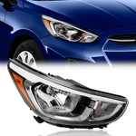 Passenger Side Headlight Assembly For 20152017 Accent Replaces 921011R710. Fixed Price $105.11.