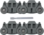 4-PACK Heavy-duty Steel Dishwasher Wheels For Whirlpool Kenmore Kitchenaid. Fixed Price $7.62.