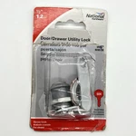 National Hardware Keyed Door/drawer 1/2 Utility Cam Lock Chrome Steel N185-280. Fixed Price $7.97.