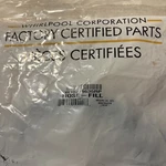 Whirlpool 8212486 Nylon Braid Dishwasher Hose New In Unopened Bag. Fixed Price $12.00.