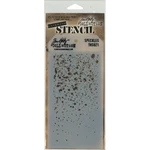 Stampers Anonymous Tim Holtz Layered Stencil 4.125"X8.5"-SPECKLES. Fixed Price $10.01.