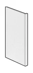 Hampton Bay Kadep-sw 1.5X34.5X24 In. Dishwasher End Panel Satin White. Fixed Price $114.08.