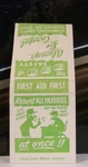Rare Vintage Matchbook Cover W1 Evansville Indiana Whirlpool First Aid Abc Saf. Fixed Price $30.99.