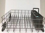 Whirlpool Dishwasher Bottom Lower Rack W10728159 8519680 W/ Basket WPW10473836. Fixed Price $120.95.