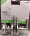 Door Handle Satin Nickel Storm Screen Security National Hardware N100-044. Fixed Price $13.00.