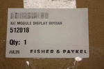 512018 Fisher Paykel Kit Module Display DD60A9 Oem New Unmounted. Fixed Price $45.00.
