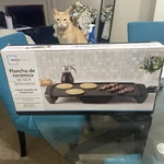 10.5X20" Electric Griddle,temperature Control, Dishwasher Safe Parts 1500. Fixed Price $25.00.