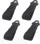 Heavy Duty Belt Connectors - 4 Pack With Loop And Suspender Large, Black. Fixed Price $13.09.