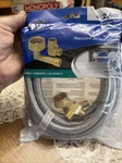 Eastman Braided Stainless Steel Flexible Dishwasher Connector Hose 3/8" 8'. Fixed Price $14.00.