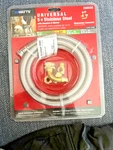 Watts Universal Dishwasher Connector Kit 366936 Stainless Steel 5' New. Fixed Price $10.00.