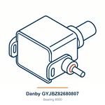 Danby GYJBZ82680807 Bearing 6000 For DDY060WDB. Fixed Price $36.78.