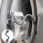 Magoog Washer Door Prop Compact Front Load Holder Space Saving Grey. Fixed Price $18.47.