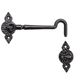National Hardware N100-054 Black Steel Surface Mount Gate Hook 6 X 0.875 In.. Fixed Price $18.46.