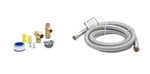 Smart Choice 6" Stainless Steel Deluxe Dishwasher Waterline Install Kit. Fixed Price $17.99.