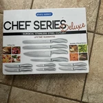 Sharp Select Cutlery Chef Series Deluxe 10 Piece Set Hesler. Fixed Price $52.48.