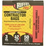 Berry Plastics 1190274 Black Contractor Bag (50 Pack). Fixed Price $51.95.