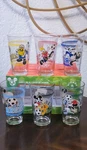 Disney & Friends World Cup Special Edition Glasses Set 6 Pack Bnib. Fixed Price $32.89.