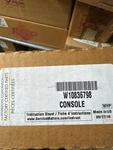 Genuine Oem Whirlpool W10836798 Dishwasher Control Panel Console Assembly White. Fixed Price $150.09.