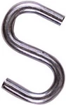 (80) National Mfg N121-715 2-1/2" Heavy Zinc Plated Open Hooks Bulk. Fixed Price $118.90.