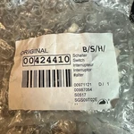 Bosch Dishwasher Switch 00424410/GENUINE Part/brand New. Fixed Price $50.00.