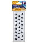 Peel & Stick Wiggle Eyes On Sheets, Black, Assorted Sizes, 60 Pieces. Fixed Price $9.99.