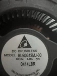 Delta BUB0612MJ-00 Dc 12V 0.26A 3WIRE Blower Projection Turbine Cooling Fan. Fixed Price $25.00.