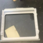Whirlpool Dishwasher Control Panel Frame Gray Plastic W1449889 W11371713. Fixed Price $40.00.