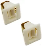 (2 Pack) EXP571 Dryer Door Catch Replaces 131658800, AP2107362, PS418433, 530752. Fixed Price $11.04.