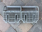 Bosch 2-PIECE Dishwasher Silverware Basket Cutlery Utensil Holder. Fixed Price $14.00.