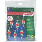 The Beadery Holiday Beaded Ornament Kit-victorian Baubles 2.25"X.75" Makes 12. Fixed Price $17.96.