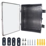 Otdorpatio Junction Hinged Black Clear Cover IP67 Waterproof Abs Project. Fixed Price $90.62.